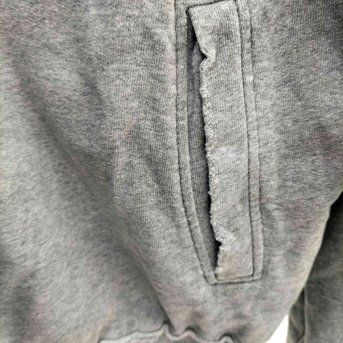 ヒューゴボス HUGO BOSS 90-2000s 旧タグ 裏地迷彩 サムホール ジップアップスウェットジャケット メンズ XXL
