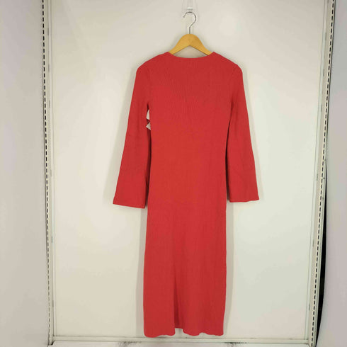 アメリ AMERI AMERICAN SLEEVE LAYERED KNIT DRESS アメリカンスリーブレイヤードニットドレス レディース JPN:S
