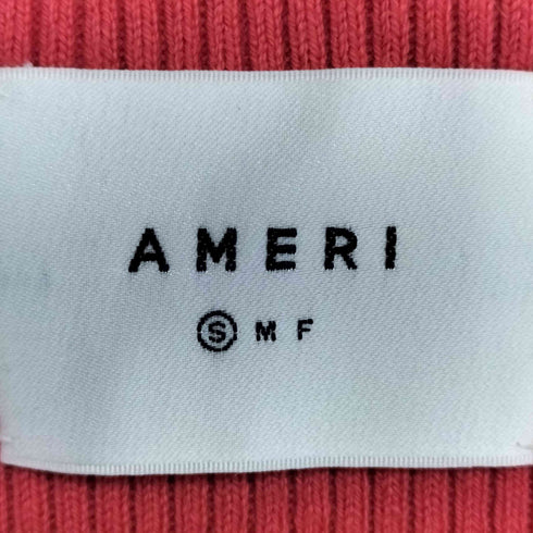 アメリ AMERI AMERICAN SLEEVE LAYERED KNIT DRESS アメリカンスリーブレイヤードニットドレス レディース JPN:S