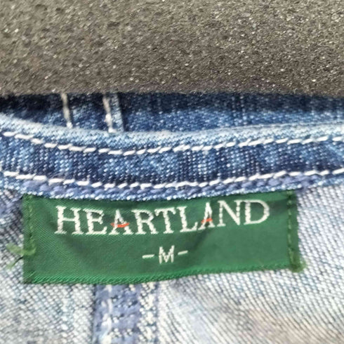 HEARTLAND ノースリーブデニムワンピース サロペット レディース JPN:M