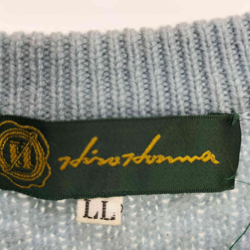 Hiro Honma 本間ゴルフ カシミヤ ケーブル編みニット メンズ LL