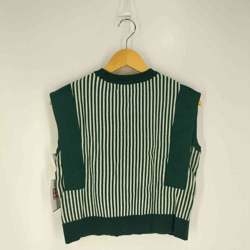 ビームスハート BEAMS HEART Striped sleeveless pullover ストライプ ノースリーブ プルオーバー レディース FREE