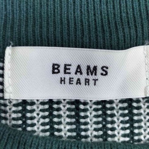 ビームスハート BEAMS HEART Striped sleeveless pullover ストライプ ノースリーブ プルオーバー レディース FREE