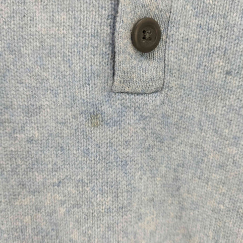 Marshall Field's カシミヤ100 ニットポロ メンズ import:XL