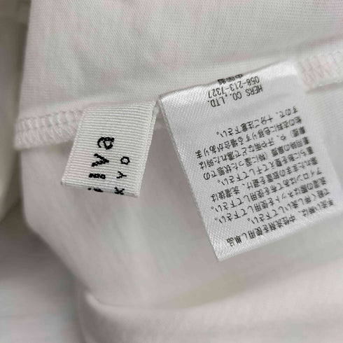 LUGIVA ヤッコスリーブロゴオーガンジーT レディース JPN:38