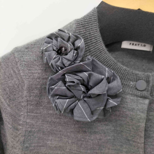 フレイアイディー FRAY I.D 24AW 3Dフラワーカーディガン レディース ONE SIZE