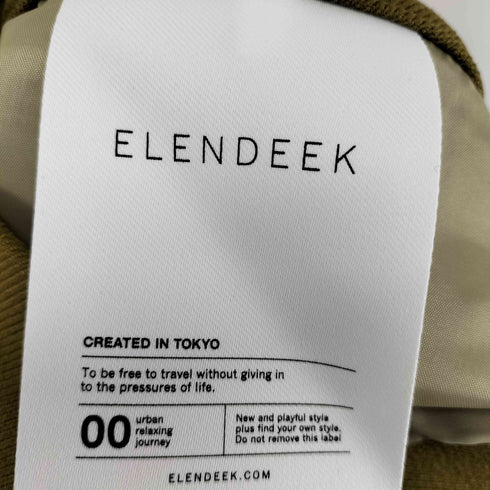 エレンディーク ELENDEEK アシンメトリープリーツスカート レディース JPN:2
