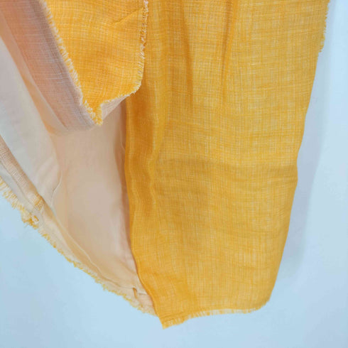 オーラリー AURALEE 20SS LINEN DOUBLE FACE FRINGE SKIRT レディース JPN:1
