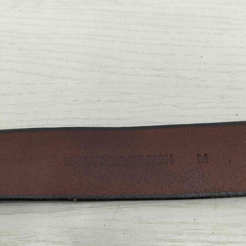 イッセイミヤケメン ISSEY MIYAKE MEN OLD レザーベルト メンズ M