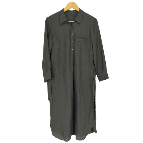 ユナイテッドアローズグリーンレーベルリラクシング UNITED ARROWS green label relaxing CB ビエラ リボン ベルト シャツワンピース レディース