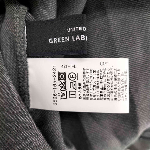 ユナイテッドアローズグリーンレーベルリラクシング UNITED ARROWS green label relaxing CB ビエラ リボン ベルト シャツワンピース レディース