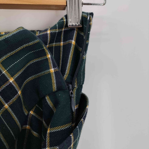 ザラ ZARA フレアチェックスカート レディース JPN:S