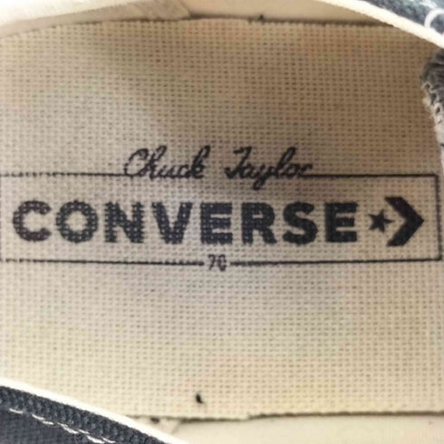 コンバース CONVERSE CT70 BLACK LOW CUT レディース US:5.5