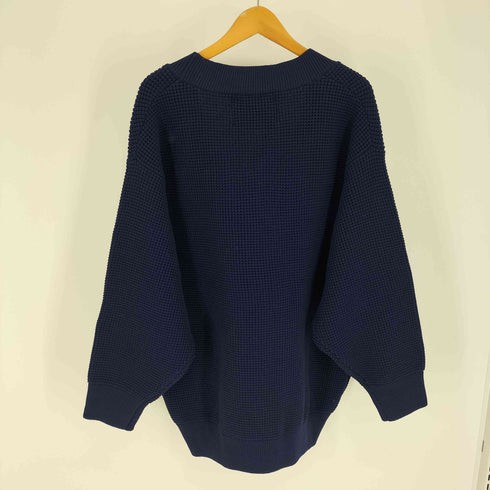 ローガン LOGAN 22SS Vネック ローゲージ ポリ ニット セーター レディース FREE