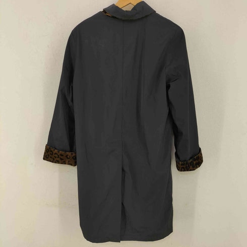 タルボット TALBOTS レオパード リバーシブルコート レディース