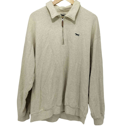 ザフォックスコレクション THE FOX COLLECTION 22AW ロゴワッペン ハーフジップ スウェット メンズ JPN:M