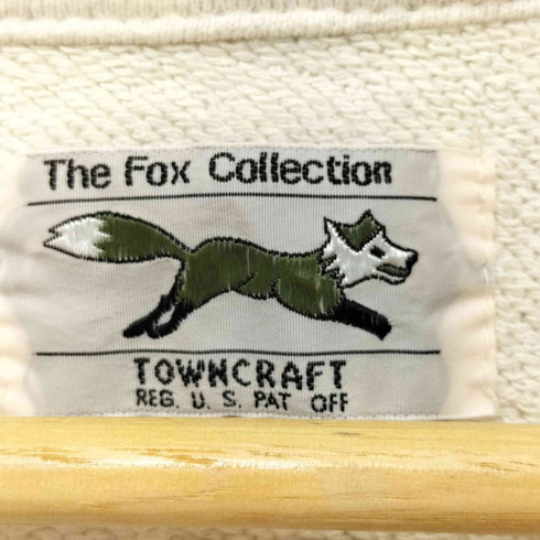 ザフォックスコレクション THE FOX COLLECTION 22AW ロゴワッペン ハーフジップ スウェット メンズ JPN:M