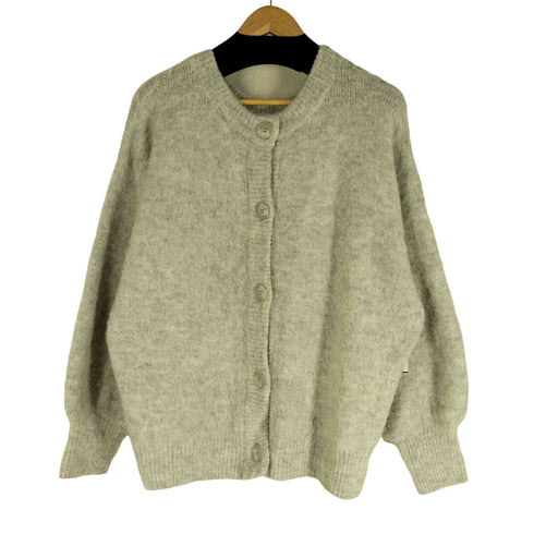 alma design モヘヤライクカーディガン レディース M