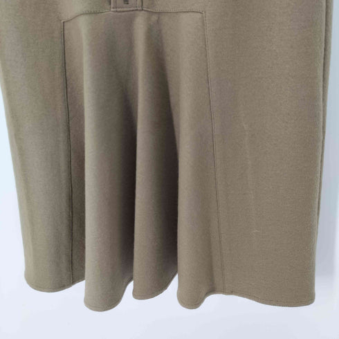 ヴェルメイユ VERMEIL 後ろボタンペプラムスカート レディース 38