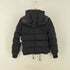 バーバリーブルーレーベル BURBERRY BLUE LABEL レザーヨーク ダウンジャケット レディース EUR:38