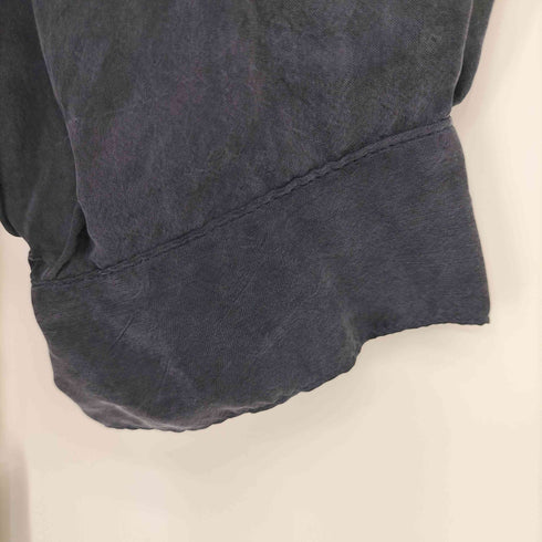 ノータデラマノシニストラ nota della mano sinistra キュプラ100% シャツ L/S ノーカラーワンピース レディース