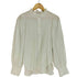 ヌキテパ NE QUITTEZ PAS cotton body stripe frill collar blouse レディース