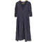 ヌキテパ NE QUITTEZ PAS Cotton Lurex Stripe Lace Gather Sleeve Dress レディース JPN:M