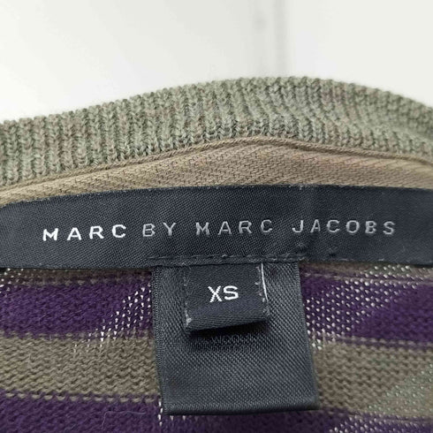 マークバイマークジェイコブス Marc by Marc Jacobs ウール混ボーダークルーネックニット レディース import:XS
