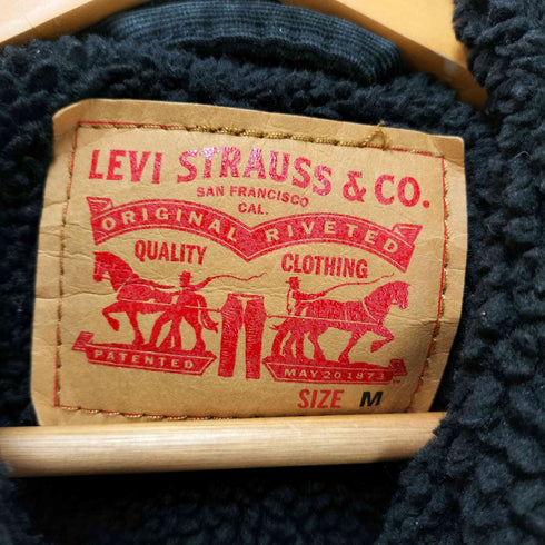 リーバイス Levis バングラデシュ製 コーデュロイボアジャケット メンズ M
