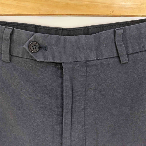 マーガレットハウエル MARGARET HOWELL コットンリネン ストレートパンツ メンズ import:M