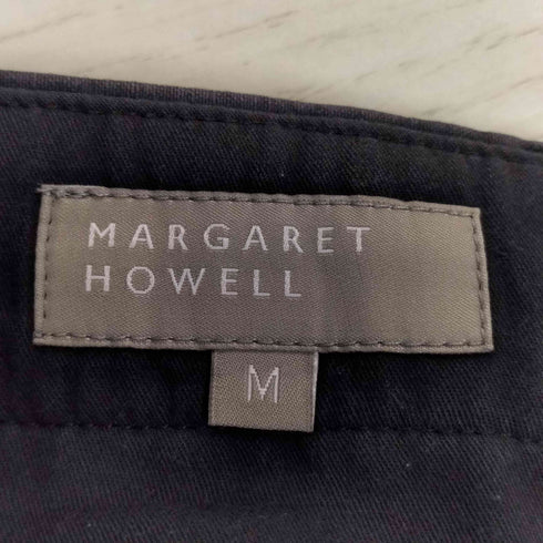 マーガレットハウエル MARGARET HOWELL コットンリネン ストレートパンツ メンズ import:M