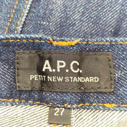 アーペーセー A.P.C. ストレートデニムパンツ レディース 27
