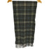 バーバリーロンドン BURBERRY LONDON グレー ノバチェック カシミヤ フリンジ マフラー メンズ