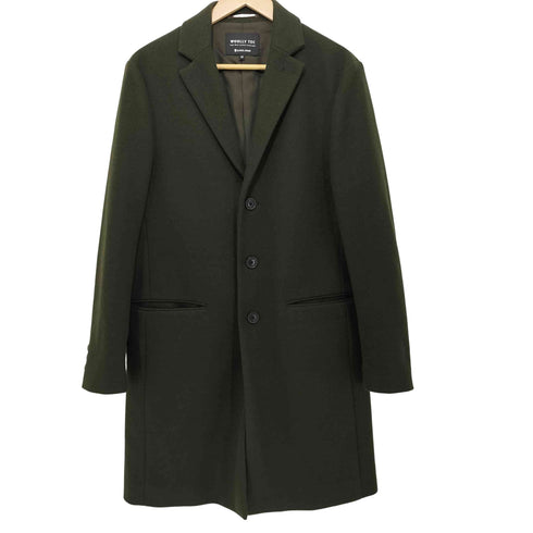 グローバルワーク GLOBAL WORK WOOLLYTEC チェスターコート メンズ import:M