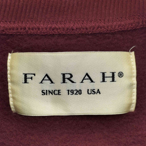 ファーラー FARAH 23AW Border Printed Sweatshirt メンズ JPN:L