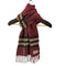 バーバリー BURBERRY カシミヤ100%マフラー ノバチェック レディース
