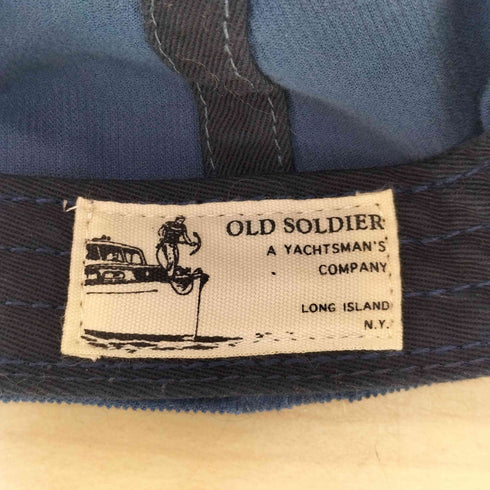 OLD SOLDIER Cross Flags Cap コーデュロイキャップ メンズ
