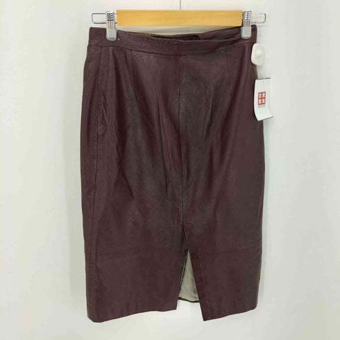 COMPAGNIA DELLE PELLI レザースカート レディース JPN:42