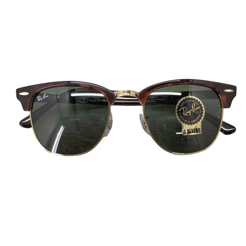 レイバン Ray-Ban CLUBMASTER CLASSIC クラブマスター スクエアサングラス ポリッシュ レッドハバナ メンズ 51▢21 145