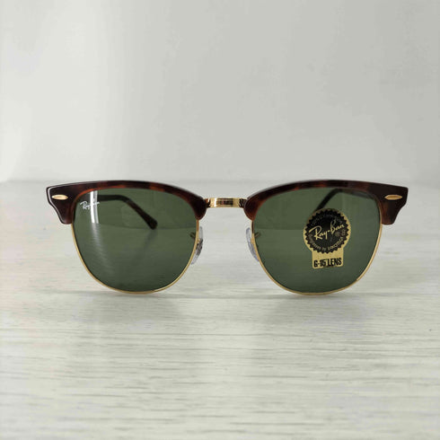 レイバン Ray-Ban CLUBMASTER CLASSIC クラブマスター スクエアサングラス ポリッシュ レッドハバナ メンズ 51▢21 145