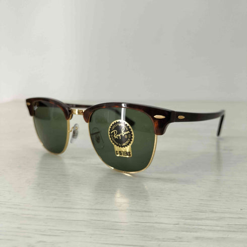 レイバン Ray-Ban CLUBMASTER CLASSIC クラブマスター スクエアサングラス ポリッシュ レッドハバナ メンズ 51▢21 145