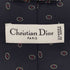 クリスチャンディオール Christian Dior フランス製 総柄 シルク ネクタイ メンズ