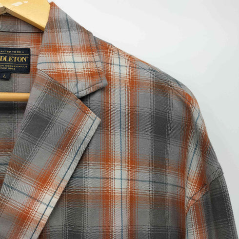 ペンドルトン PENDLETON 20SS 別注 Shirt Jacket チェック 3B テーラード シャツ ジャケット メンズ JPN:L