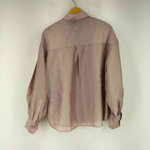 スナイデル snidel 23SS シアーオーバーシャツ レディース ONE SIZE