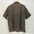 キャサリンハムネットロンドン KATHARINE HAMNETT LONDON オープンカラー ストライプ 半袖 シャツ メンズ import:M