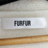 ファーファー furfur メッセージ刺繍カーディガン レディース ONE SIZE