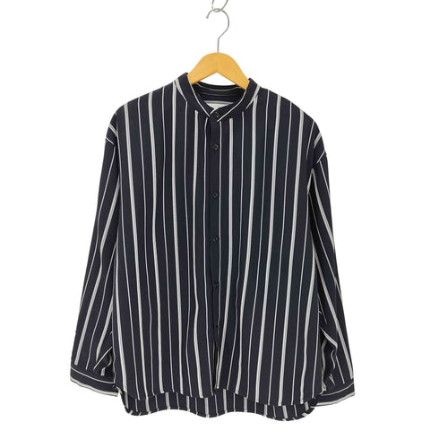 ルイス Luis ストライプノーカラーシャツ メンズ JPN:M