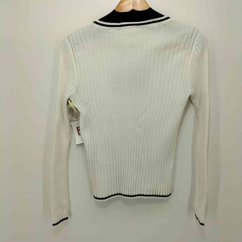 ポロジーンズ RL POLO JEANS CO. 星条旗 L/S リブニット レディース import:M
