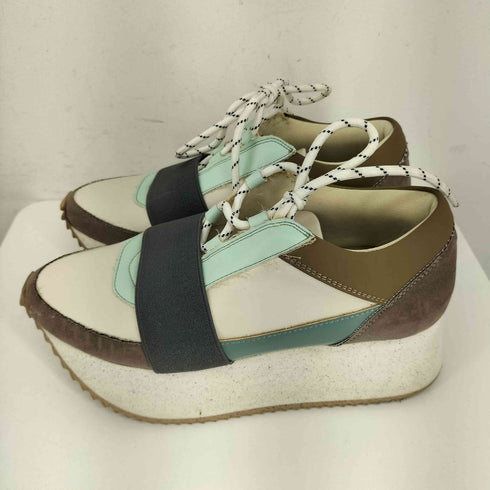 エレンディーク ELENDEEK LACE UP PLATFORM SOLE SNEAKERS レディース