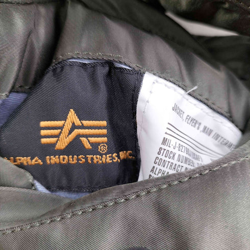 アルファインダストリーズ ALPHA INDUSTRIES MA-1フライトジャケット メンズ JPN:S